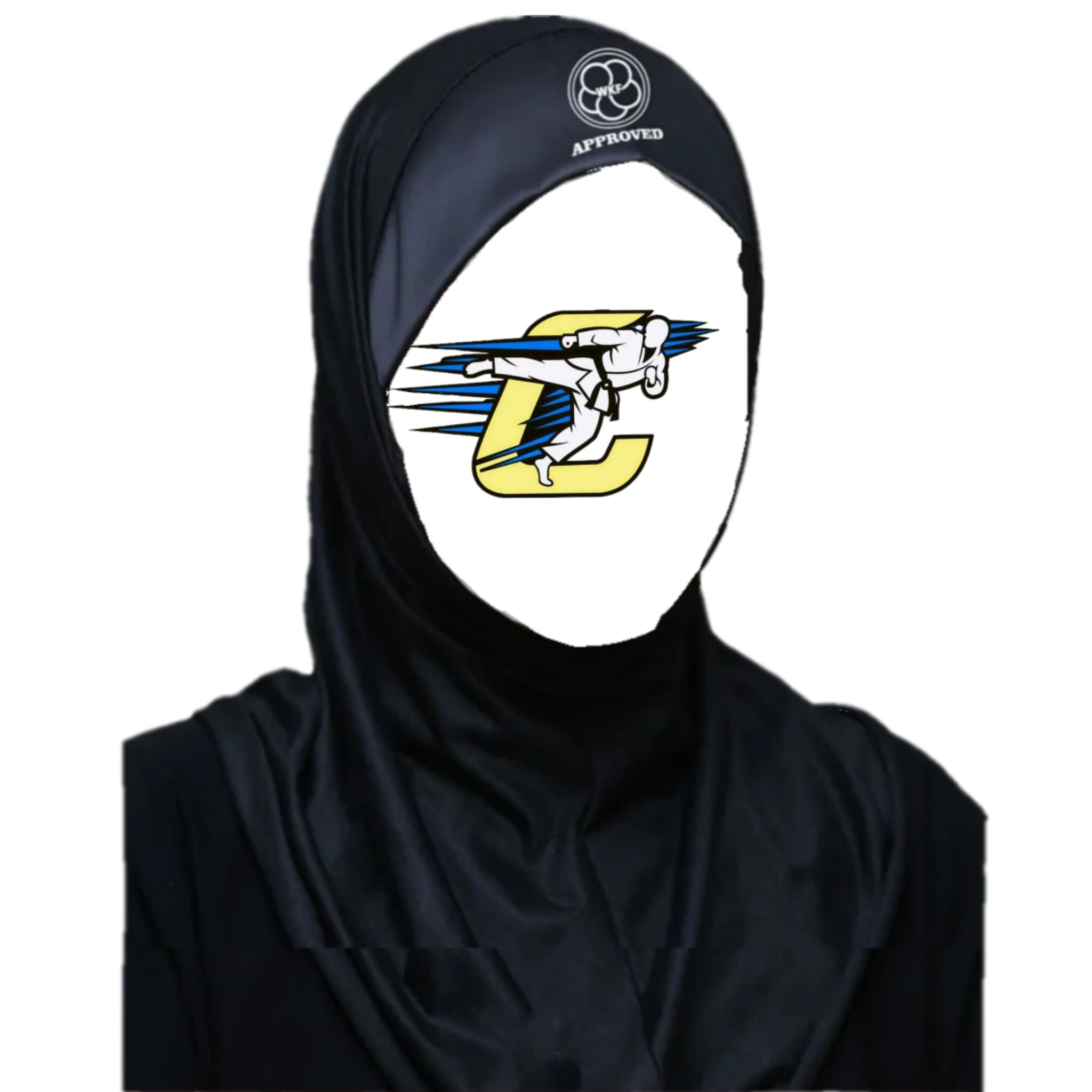 مقنعه حجاب کاراته