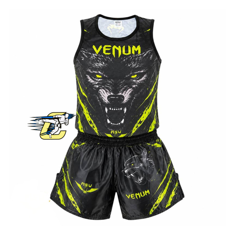 تاپ و شلوارک رزمی Venum طرح دار