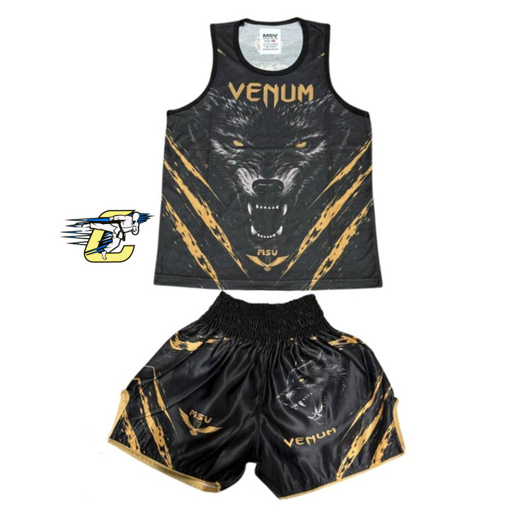 تاپ و شلوارک رزمی Venum طرح دار